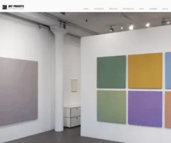 Artprojects.com(Art Projects International) Screenshot