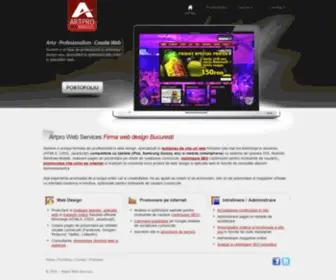 Artpro.ro(Firma web design) Screenshot