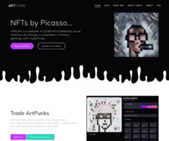 Artpunks.fun(NFTs by Picasso) Screenshot