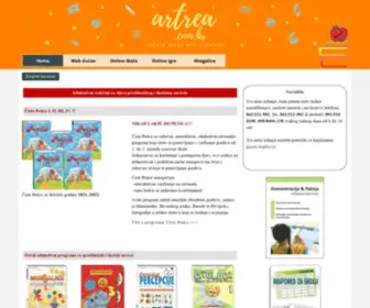 Artrea.com.hr(Home) Screenshot