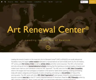 Artrenewal.org(Art Renewal Center) Screenshot