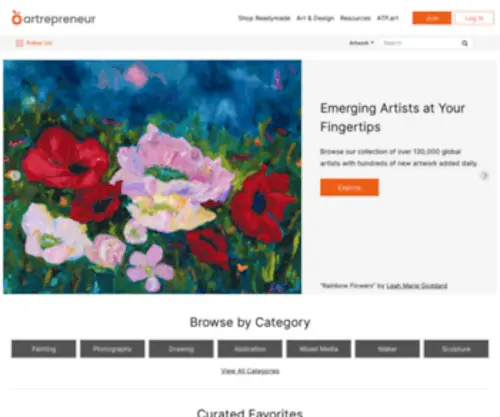 Artrepreneur.com(Artrepreneur) Screenshot