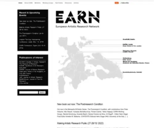 Artresearch.eu(EARN ) Screenshot