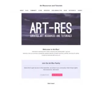 Artres.xyz(Art-Res) Screenshot