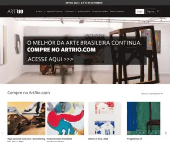 Artrio.art.br(Arte) Screenshot