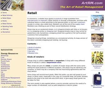 ARTRM.com(Retailer) Screenshot