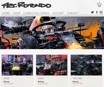 Artrotondo.com(F1 Art by Art Rotondo) Screenshot