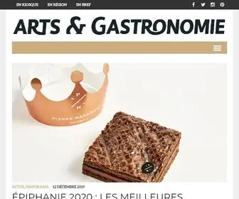 ARTS-Et-Gastronomie.com(Arts & Gastronomie) Screenshot