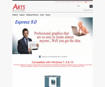 ARTS-Letters.com(Arts & Letters) Screenshot