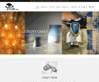 Artsandcraftsnsw.com.au(Craft NSW) Screenshot