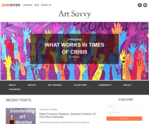 Artsavvy.com(›) Screenshot
