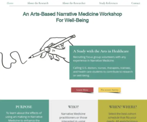 Artsbasedstudy.com(A Well) Screenshot