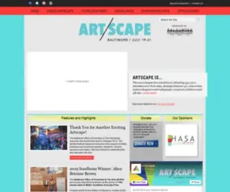 Artscape.org(ARTSCAPE 2020) Screenshot