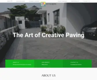 Artscapes.ng(The Art of Creative Paving) Screenshot