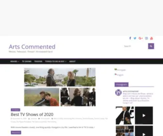 Artscommented.com(Arts Commented) Screenshot