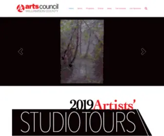 Artscouncilwc.org(Connect the arts with the community of Williamson County TN) Screenshot