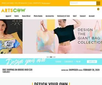 Artscow.com(Custom Print and Personalize Apparel and Gifts) Screenshot