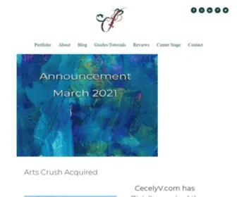 Artscrush.org(Arts Crush Acquired) Screenshot
