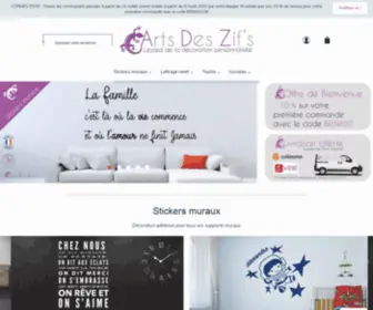 Artsdeszifs.com(Stickers muraux) Screenshot