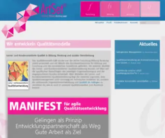 Artset-LQW.de(Wir entwickeln Qualitätsmodelle) Screenshot