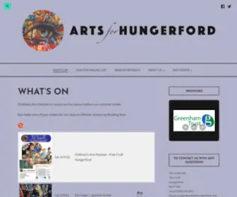 Artsforhungerford.com(Artsforhungerford) Screenshot
