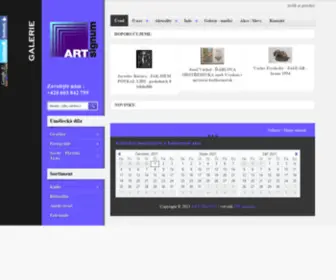 Artsignum.eu(Prodejní galerie umění ArtSignum) Screenshot