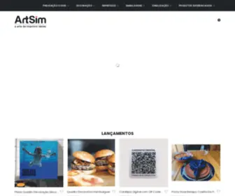 Artsim.com.br(A arte de imprimir ideias) Screenshot