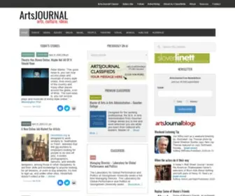 Artsjournal.com(The Digest of Arts) Screenshot