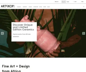 Artskop.com(Buy modern art online) Screenshot