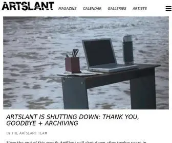 Artslant.com(Art) Screenshot