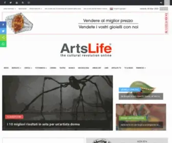 Artslife.com(Home) Screenshot