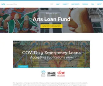 Artsloanfund.org(Arts Loan Fund) Screenshot