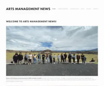 Artsmanagement.online(Arts Management News) Screenshot