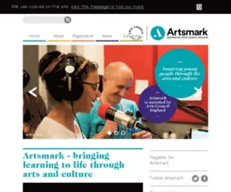 Artsmark.org.uk(Artsmark) Screenshot