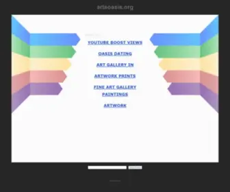 Artsoasis.org(artsoasis) Screenshot