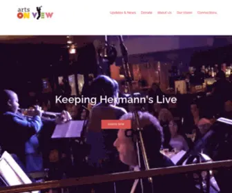 Artsonview.ca(Keep Hermann's Live) Screenshot