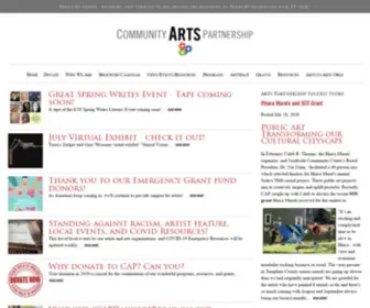 Artspartner.org(Community Arts Partnership) Screenshot