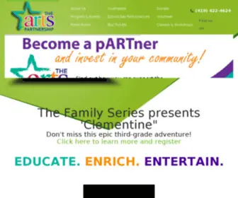 Artspartnership.com(Marathon Center for the Performing Arts) Screenshot