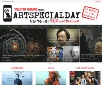 Artspecialday.com(Home) Screenshot