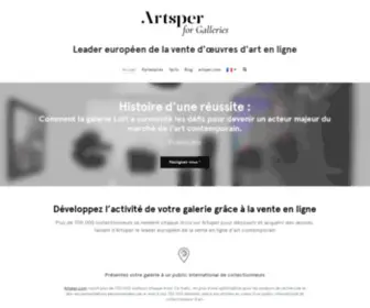 Artsper-Partenaires.com(Artsper) Screenshot