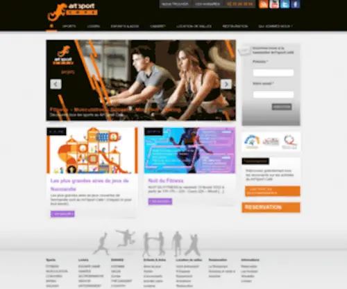 Artsportcafe.com(Art'Sport Café) Screenshot