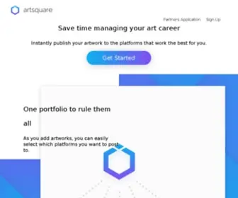 Artsquare.com(Forsale Lander) Screenshot