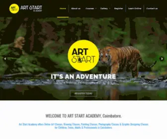 Artstartacademy.in(Art Start Academy) Screenshot