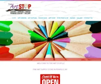 Artstopllc.com(The Art Stop LLC) Screenshot