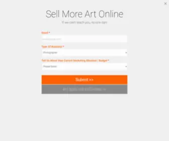 Artstorefronts.com(Marketing for Artists & Photographers to Sell Art Online) Screenshot