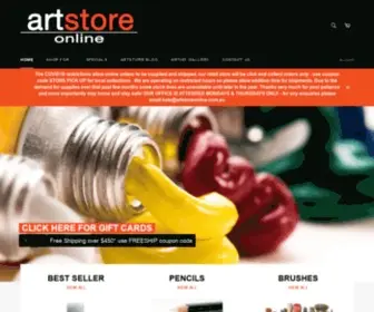 Artstoreonline.com.au(ArtStore Online) Screenshot