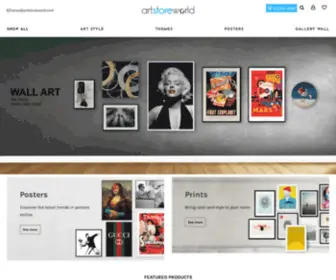 Artstoreworld.com(The Complete Art Store) Screenshot