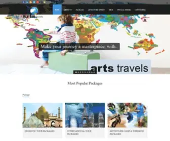 Artstravels.in(Arts Travels) Screenshot