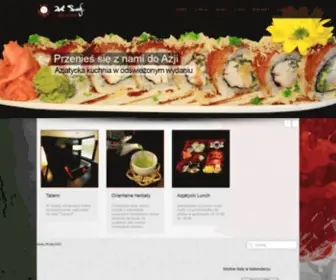 Artsushi.eu(Witryna Restauracji Art Sushi) Screenshot