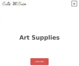 Artswithin.com(Arts Within) Screenshot